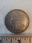 USA morgan silver dollar 1881