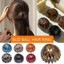 Women Girl Magic Hair Claw Clip Bird Nest Plate Hairpin Ponytail Hair Holder Pin