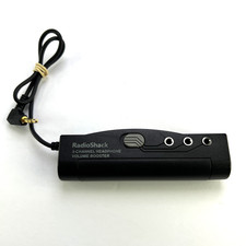 Radio Shack 3-Channel Headphone Volume Booster Amplifier Stereo 33-1109 - TESTED