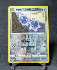 Klink Common Reverse Holo Metal 2022 Brilliant Stars Pokemon TCG Card 102/172