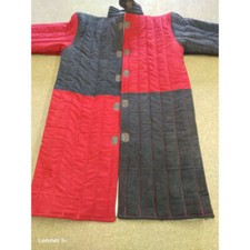 Medieval Two Color Gambeson Thick padded Jacket COSTUMES DRESS coat Armor