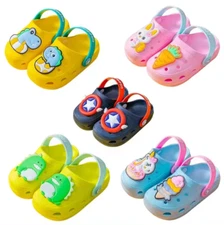 Boys Girls Kids Cartoon Pool Clogs Toddlers Beach Slipper Sandals children