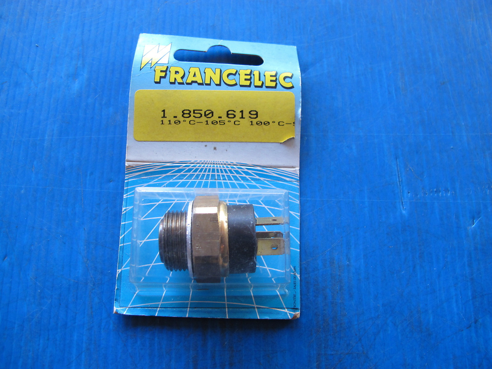 Thermocontact de ventilateur Francelec contre la surchauffe Opel Omega