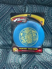 Hawaiian Frisbee 110g Malibu Disc With Tiki Face Hibiscus Aloha Wham-O-NIB