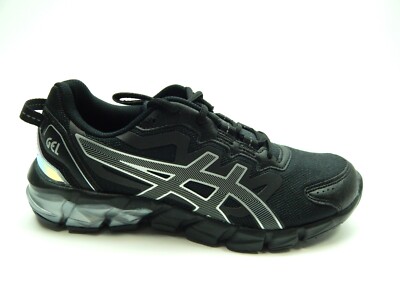ASICS WOMEN'S GEL QUANTUM 90 BLACK/PURE SILVER 1202A307-002 SHOES SIZE 