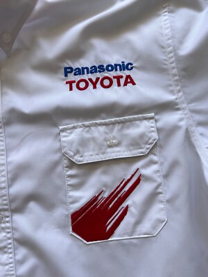 Maillot De Formule 1 Toyota Panasonic Taille 2XL/XXL - Blanc, Officiellement Licencié, Neuf Dans Son Emballage D'origine