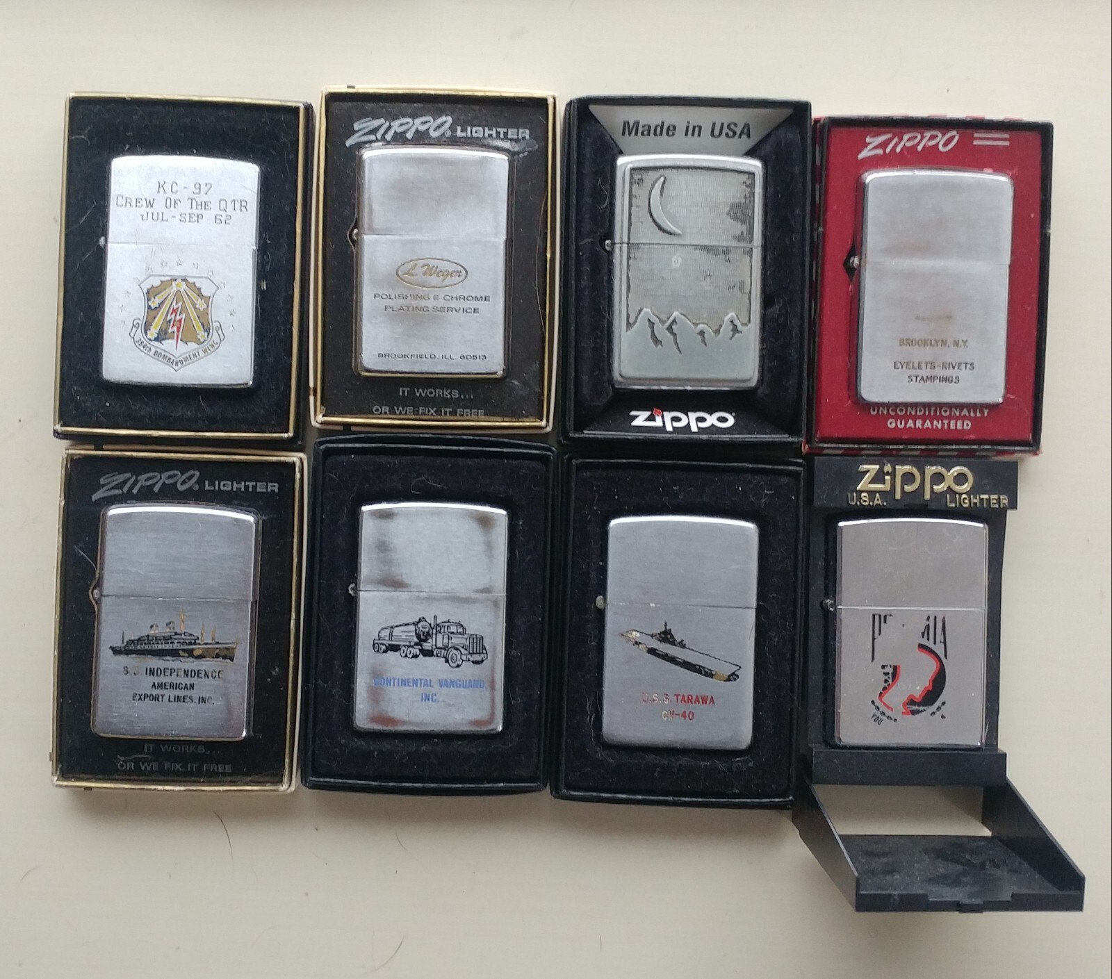 Vintage Zippo Lighters eBay