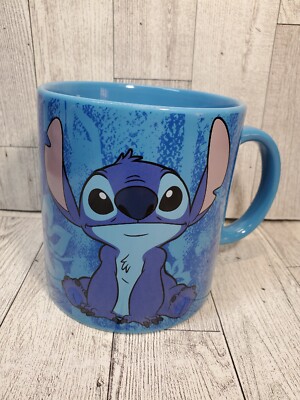M1 Disney Stitch Coffee Mug 20oz Experiment 626 Blue Lilo and Stitch Large