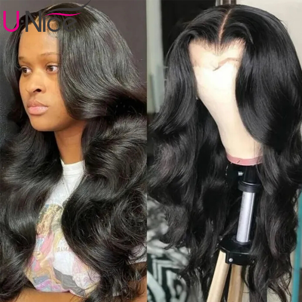 UNice Hair Body Wave 13x4 HD Lace Front Human Hair Wigs for  display picture 2