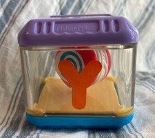 Replacement Fisher-Price ALPHABET PEEK-a-BLOCKS Good Used Condition
