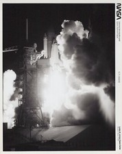 STS-41G Challenger Launch Liftoff Sally Ride Sullivan 1984 - Original NASA Photo