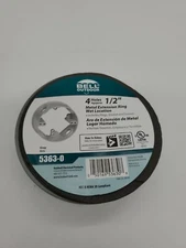 Bell 5363-0 Gray 4-Inch Round Extension Adapter