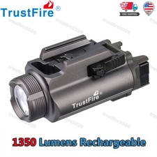 New Tactical LED Weapon Gun Light LED Pistol Flashlight for 1913/GL Rail Gray