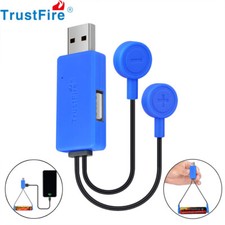 Universal TrustFire 5V/1A Magnetically Attaching Rechargeable Battery Charger