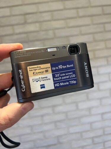 Sony Cyber DSC-TX1 Shot 10.2MP 4x Optical Zoom Digital 3 Inches Camera English - Picture 2 of 24