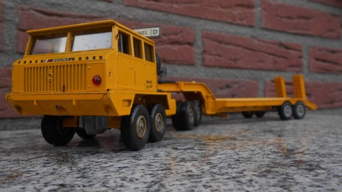 SOLIDO tracteur BERLIET T12 Convoi transport Exceptionell jaune 1:50 - Photo 2/8