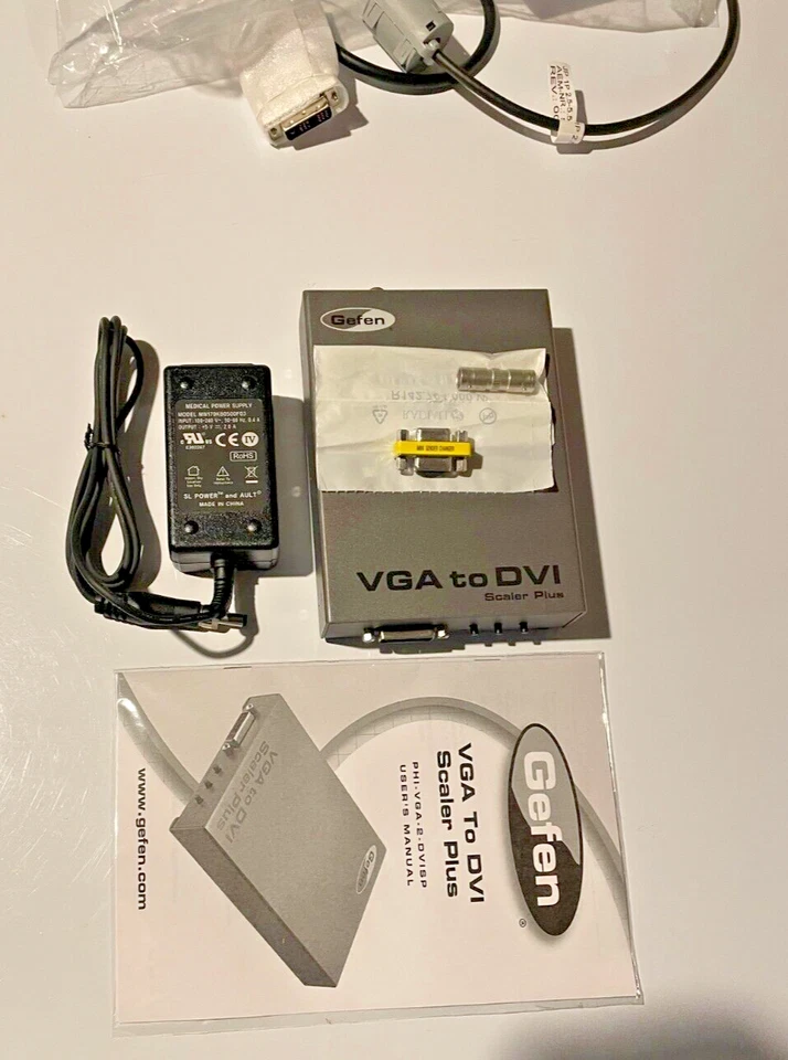 Gefen EXT-DVI-2-VGAN DVI-D to VGA Converter kit - Image 2 of 2