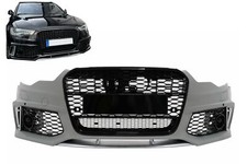 Stoßstange für Audi A6 C7 4G 2011-2015 Kühlergrill Wabengitter RS Look SRA PDC