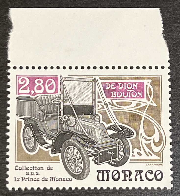 Monaco Classic Cars Stamp