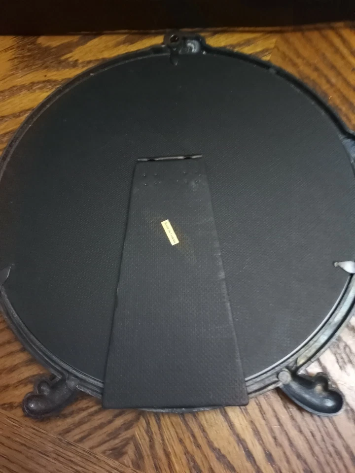 HUMMINGBIRD WALL MIRROR PEWTER 9'' - Image 3 of 4