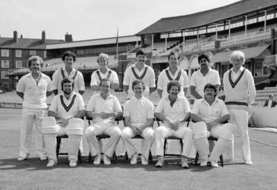 India Cricket Great, Test Captain Kapil Dev No 55 OLD LARGE PHOTO