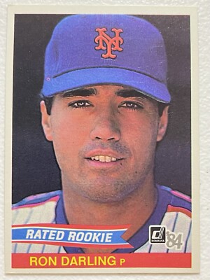 1984 Donruss # 30 ERROR (no number) Ron Darling Rookie NM-MT New York ...