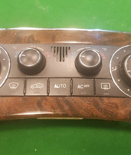 MERCEDES BENZ W203 C180 C200 CLASSIC 04-07 AIR CONDITIONING HEATER CONTROL UNIT - Picture 4 of 8
