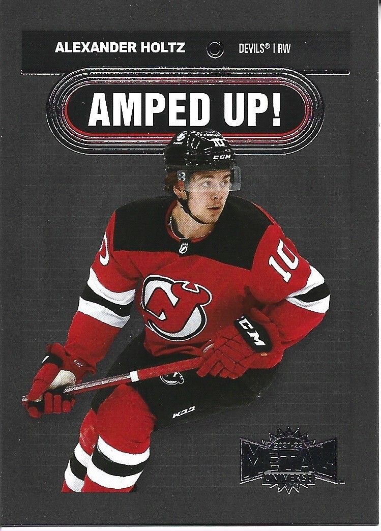Alexander Holtz #AU-21 - 2021-22 Skybox Metal Universe - Amped Up!