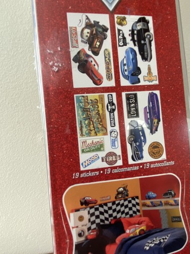 Disney Pixar The Cars selbstklebende Raum-Applikationen 19 Aufkleber - Bild 7 von 7