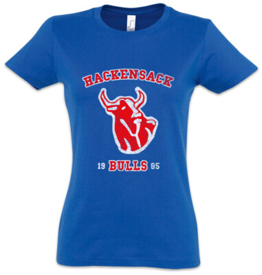 Hackensack B Damen T-Shirt Brewster's Team Symbol Sign Logo Millions Brewster