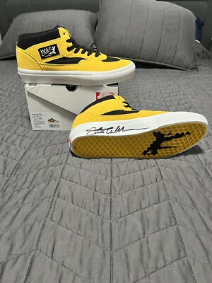 VANS Half Cab Bruce Lee Autographed by Steve Caballero new sz. 9.5