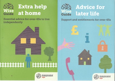 3 WISE Independent Age guides: Extra Help/ Healthy/Later Life