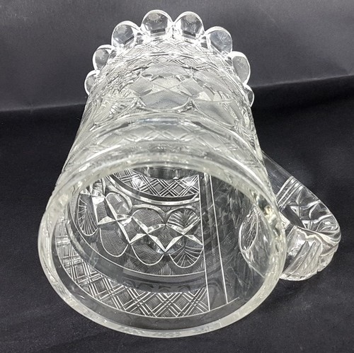 Pichet en verre Biedermeier Bohême vers 1829 boutiques AL358