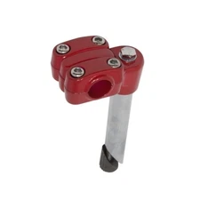 Alloy Red 21.1mm 4 Bolt Old School Bicycle Stem BMX MTB Cruiser Bike Stem