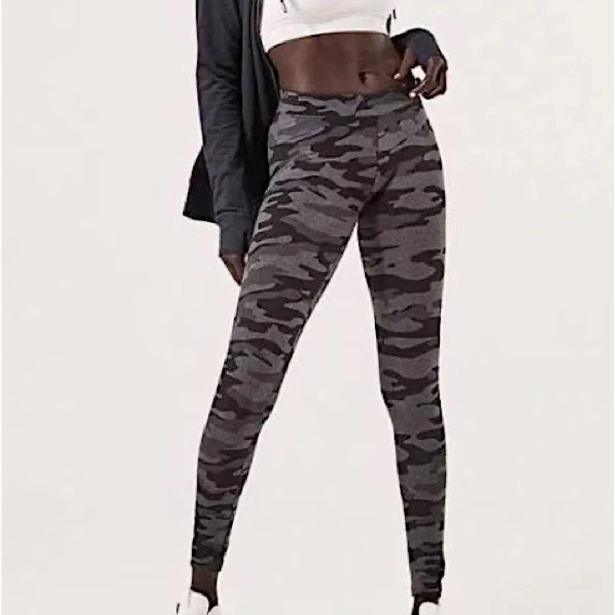 Pact Organic Cotton Go-To Camo Leggings Size XS