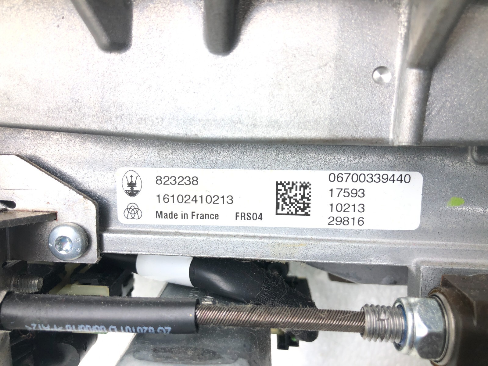 2017-2020 MASERATI LEVANTE FRONT POWER TILT STEERING COLUMN W/ SHAFT OEM.