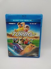TURBO Blu-ray DVD No Digital No Slipcover Used