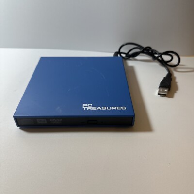 PC Treasures Slim External DVD/RW Optical Drive