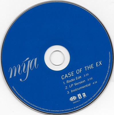 Case of the Ex [US Single] by Mya CD Nov-2000 Interscope USA