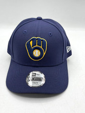 New Era Milwaukee Brewers Youth 9Forty Navy Adjustable