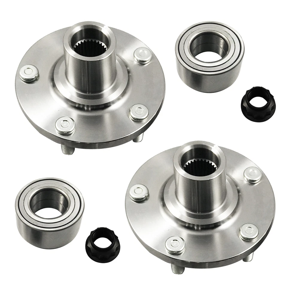 2x Front Wheel Hub & Bearing Fits 08-15 Lexus RX350 RX450h Toyota Highlander Foto 2 de 3