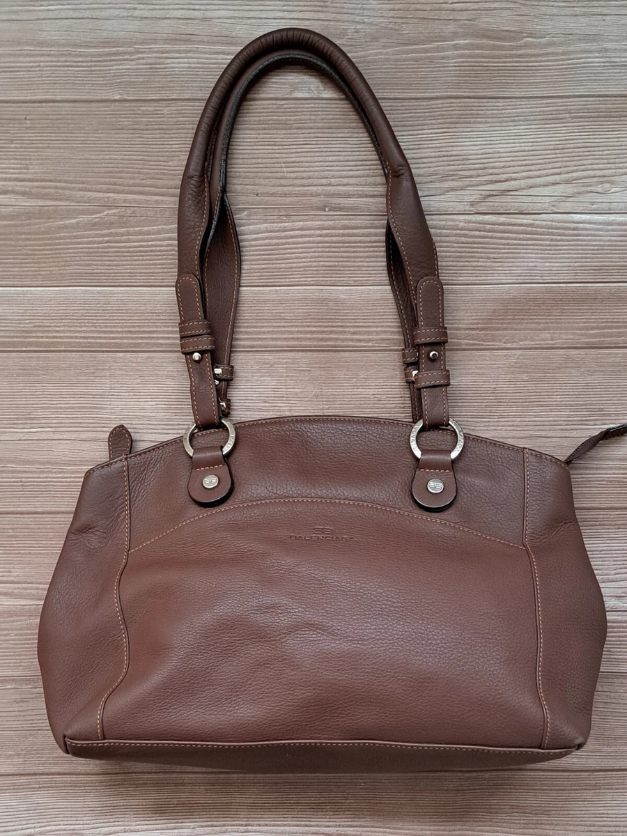 Balenciaga bag leather type clearance