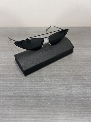 PRADA Women s Stylish Vintage Look Sunglasses SPR 63U  1AB-5S0
