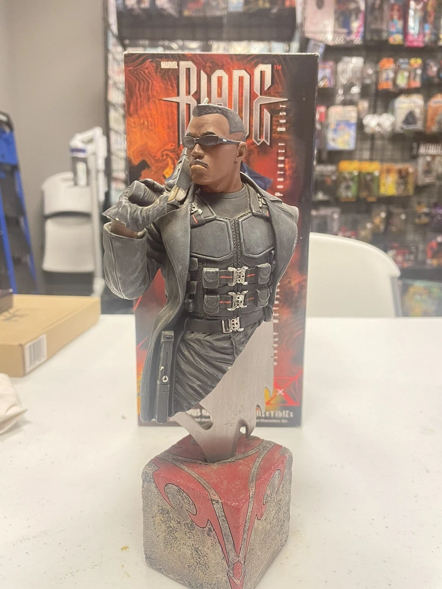 Marvel Comics Blade factory x resin statue Wesley Snipes bust In Box Rate HTF