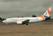 Postcard Airline KARTUAGO B737-3H9 TS-IEC CC8.