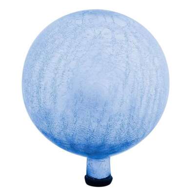 ACHLA 12'' Gazing Globe, Blue Lapis, Crackle - G12-BLL-C