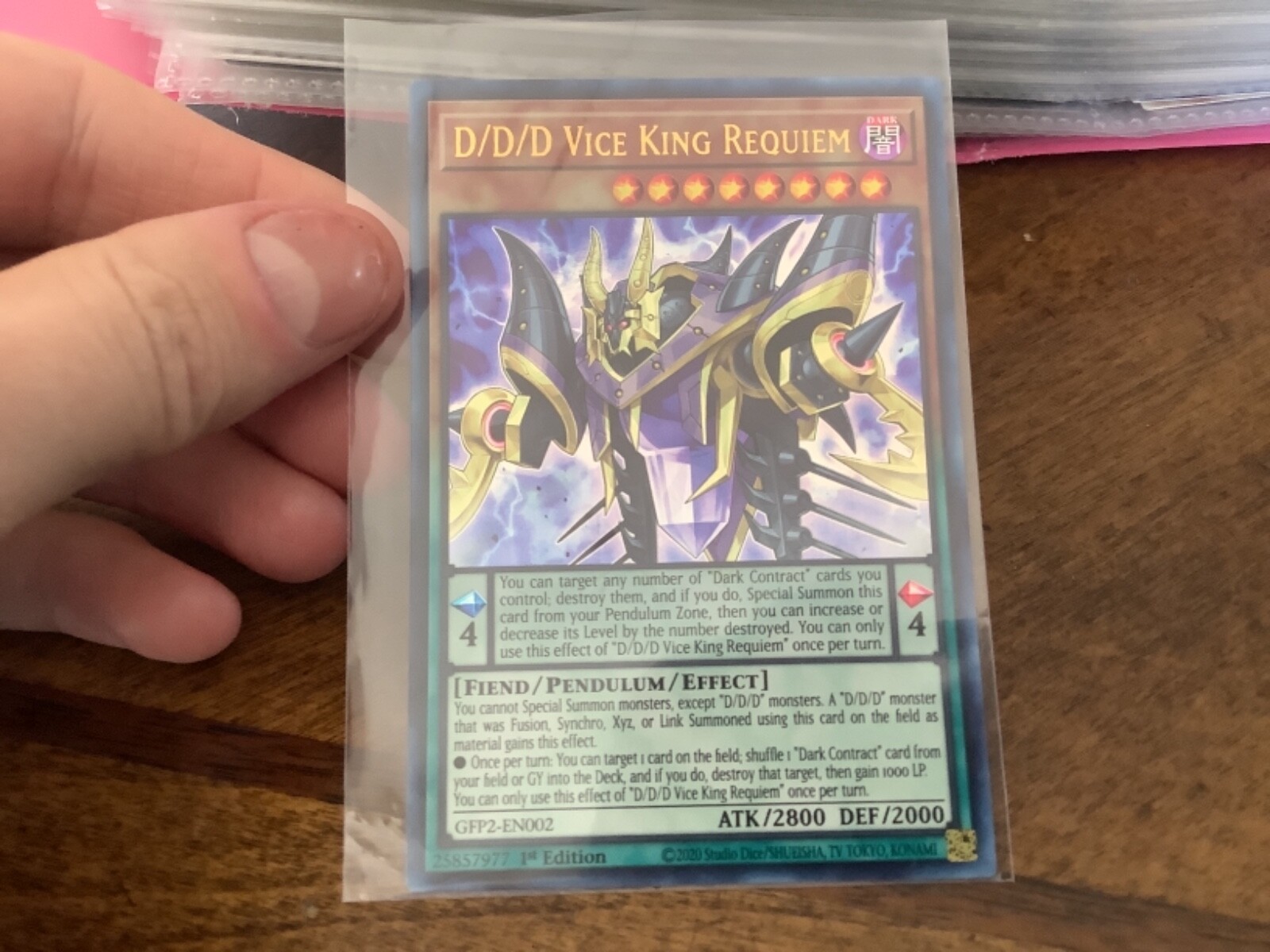 D/D/D Vice King Requiem, 1st Edition GFP2-EN002