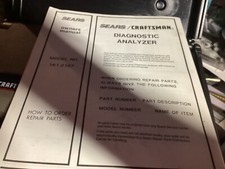 Searcraftsman Diagnostic Analyzer Model 161.2167 Searcraftsman Diagnostic Analyzer Model 161.2167