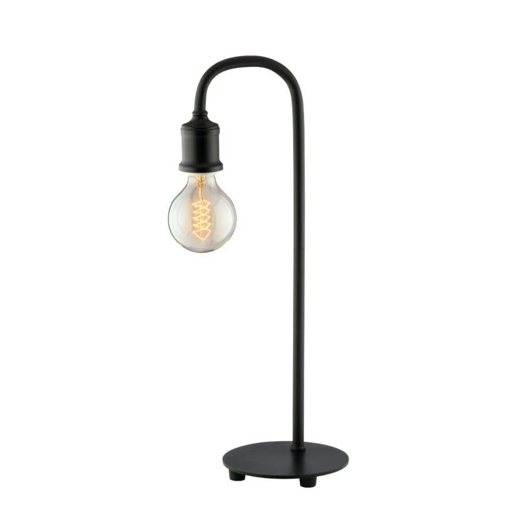 Industrial table lamp sale black