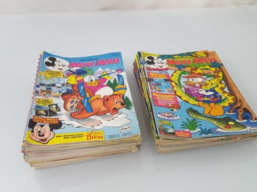 Konvolut 48 Hefte: Micky Maus Jahrgang 1992 - verschiedene Hefte Walt Disney: - Bild 1 von 9